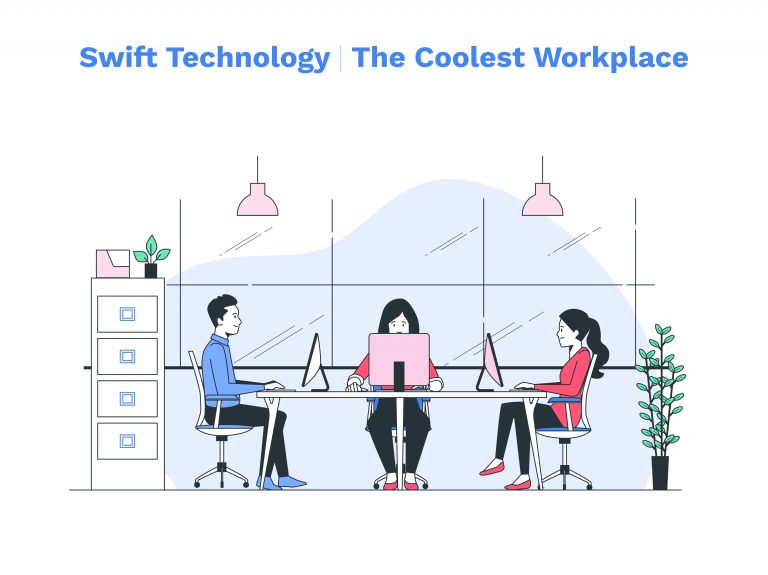 This image describes about how cool is Swift Technology as a workplace.